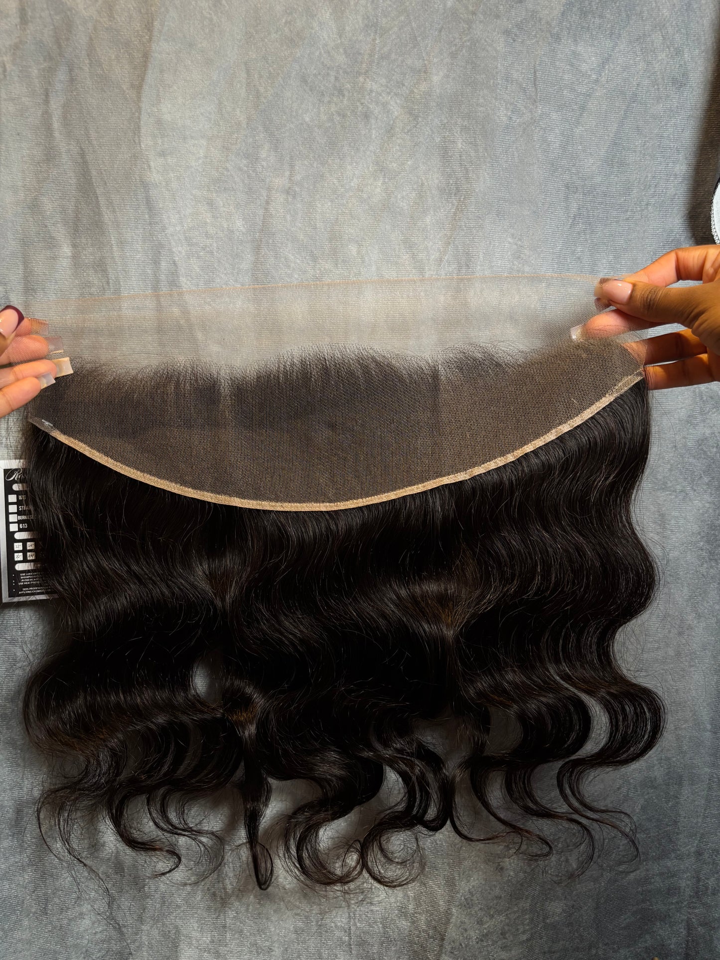 13*4 Transparent Lace